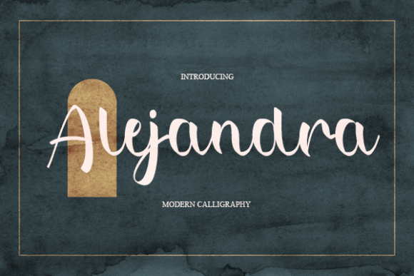 Alejandra: A Script Font That Makes Your Brand Feel Instantly Polished