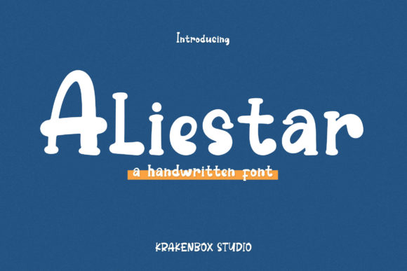 Aliestar: A Handwritten Script Font That Elevates Digital Branding