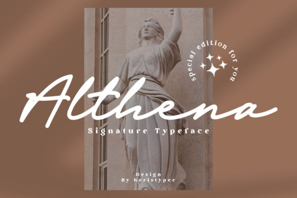 Althena: A Script Font That Elevates Web Design