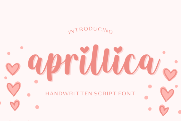 Aprillica: A Warm, Elegant Script Typeface for Digital Branding
