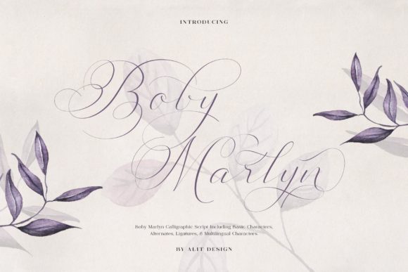 Boby Marlyn: A Script Font for Elegant Digital Branding