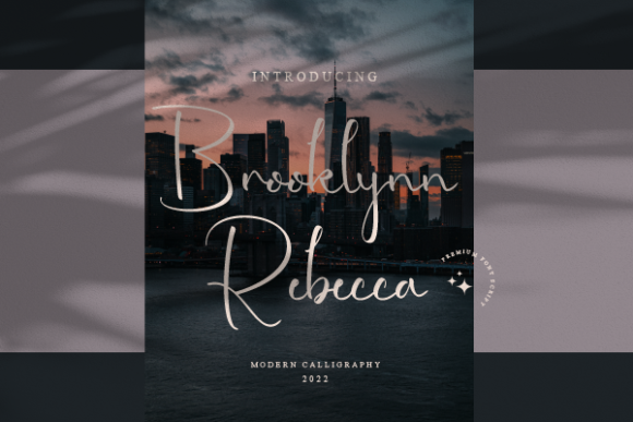 Brooklynn Rebecca: A Refined Script Font for Digital Branding