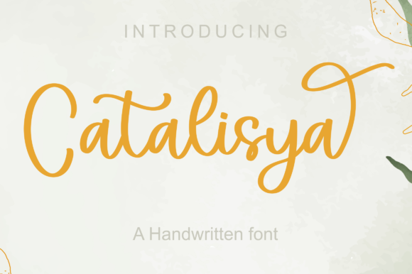Catalisya: A Refined Script Font for Digital Brand Moments