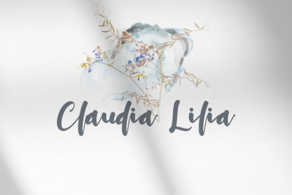Claudia Lilia: A Handwritten Font That Feels Like a Quiet Conversation