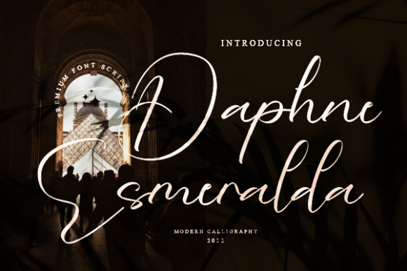 Daphne Esmeralda: A Relaxed Script Font That Elevates Handmade Goods