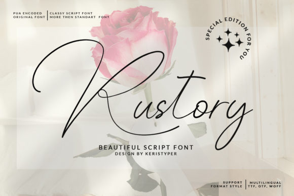 Font Choice That Matters: Rustory for Campaign Clarity