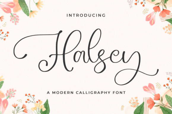 Halsey: A Script Font for Editorial Elegance