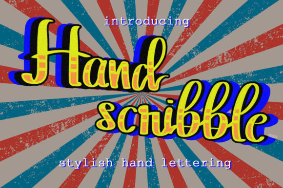 Hand Scribble: A Timeless Script Font for Editorial Design