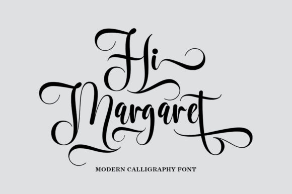 Hi Margaret: A Script Font That Adds Romance to Campaigns