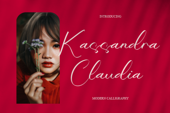 Kassandra Claudia: A Graceful Script Font for Editorial Design