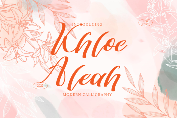 Khloe Aleah: A Script Font That Elevates Brand Design