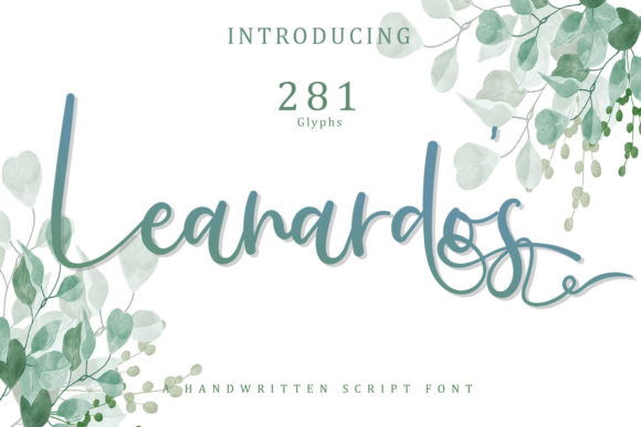 Leanardos: A Handwritten Font That Feels Human on Screen