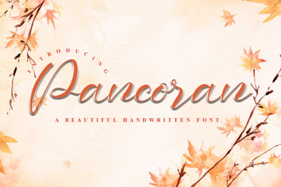Pancoran: A Script Font That Makes Your Brand Feel Thoughtful