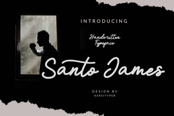 Santo James: A Script Font for Editorial Elegance