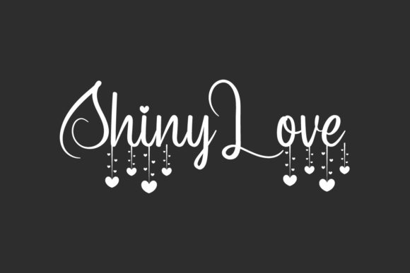 Shiny Love Handwritten Font for Crafters & Sellers