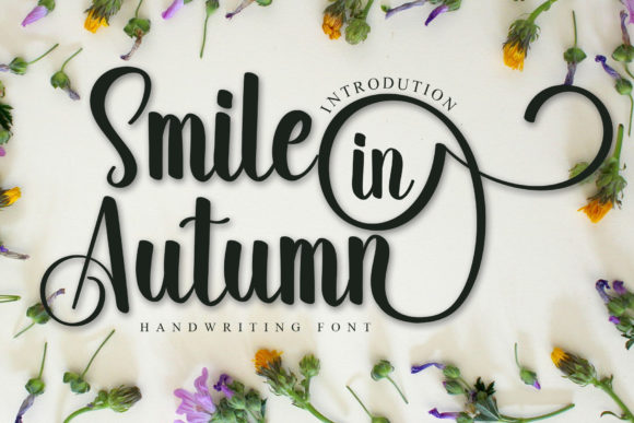Smile in Autumn: A Handwritten Font That Builds Warmth & Recognition