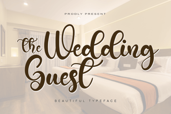 The Wedding Guest Font for Elegant Digital Branding