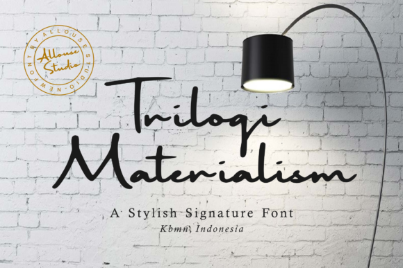 Trilogi Materialism: A Font That Breathes Life Into Every Design